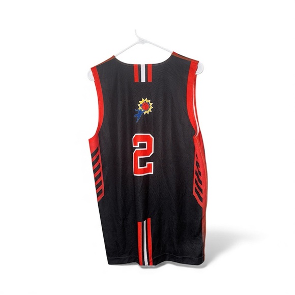 Adidas Big Shots Basketball Jersey • Black/Red • Size M - Picture 2 of 2